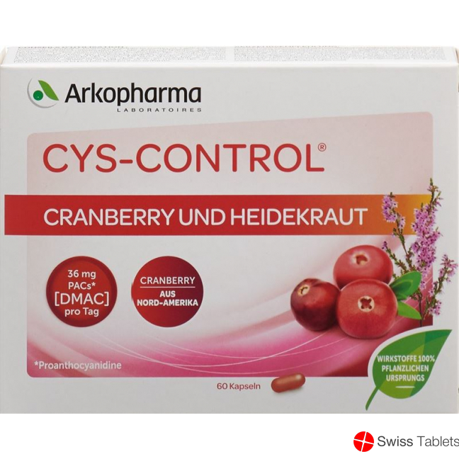 Cys-control Cranberry und Heidekraut Kapseln 60 Stück buy online
