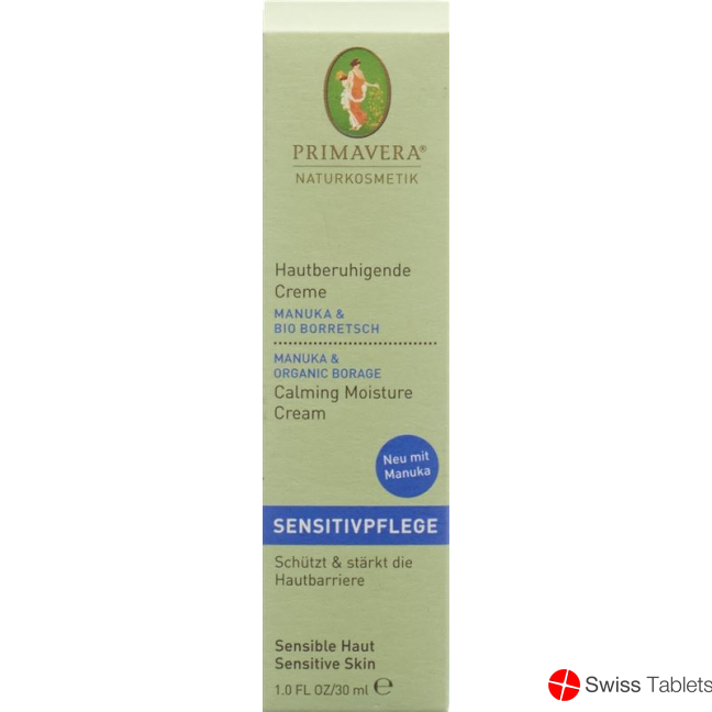 Primavera Hautberuhigende Creme Manuka Borr 30ml buy online