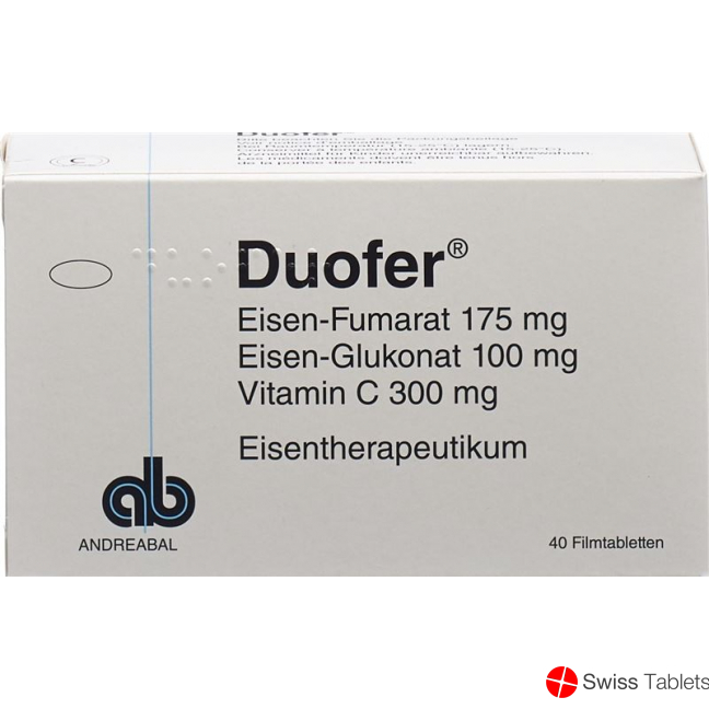 Duofer Filmtabletten Erwachsene (neu) 40 Stück buy online