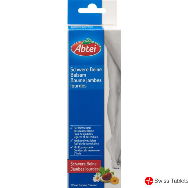 Abtei Schwere Beine Balsam Tube 125ml buy online