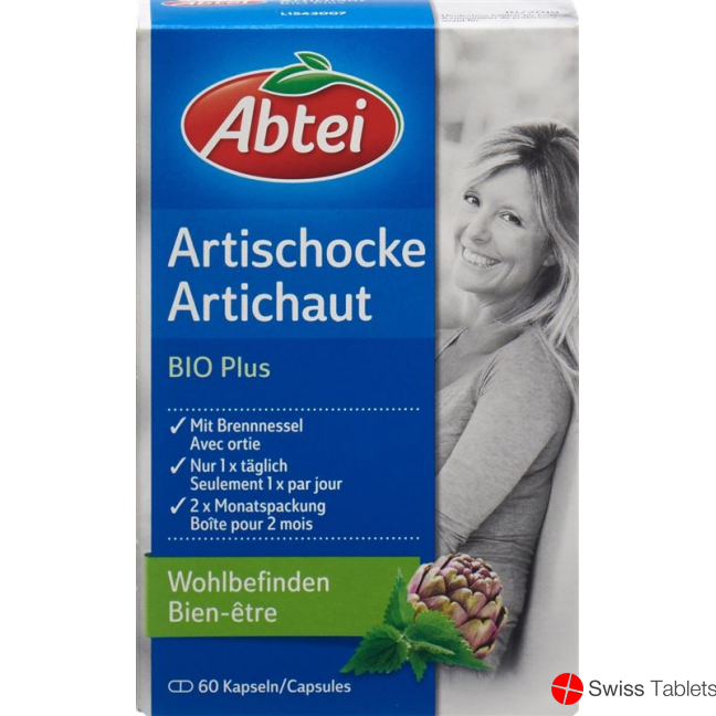 Abtei Artischocke Bio Plus Kapseln 60 Stück buy online