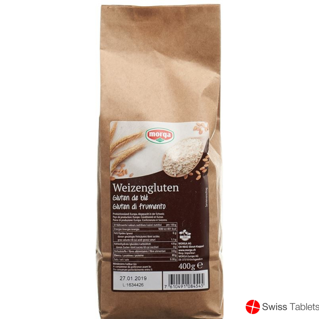 Morga Weizengluten Beutel 400g buy online