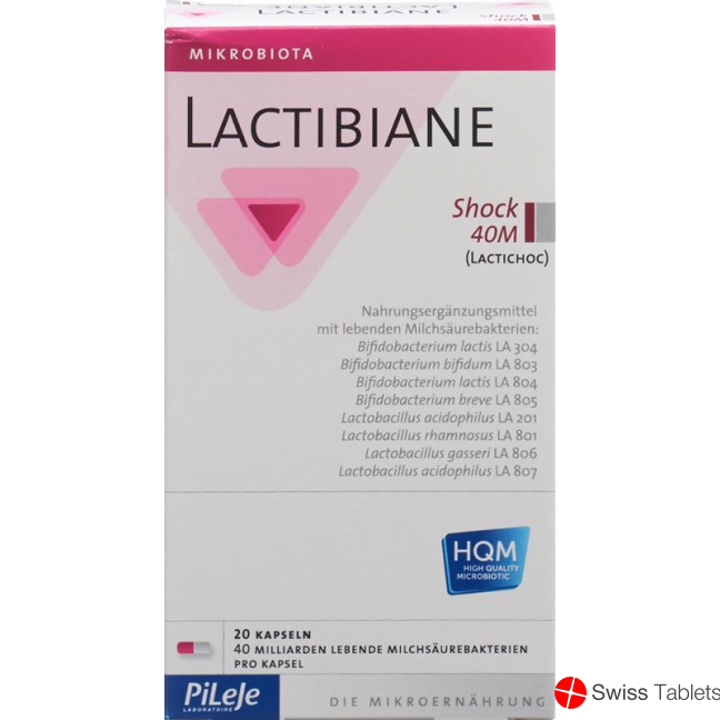 Lactibiane Shock 40M Gelules 20 Stück buy online