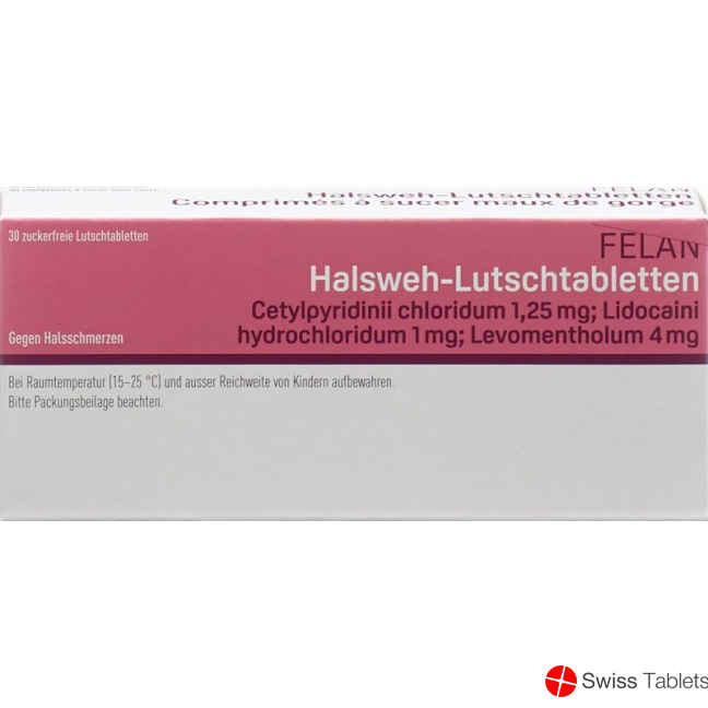 Felan Halsweh Lutschtabletten 30 Stück buy online
