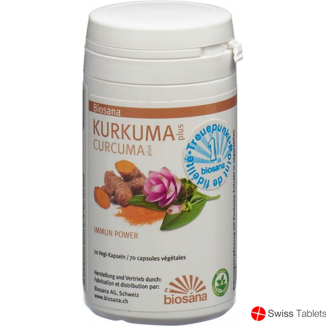 Biosana Kurkuma Plus Kapseln Dose 70 Stück buy online