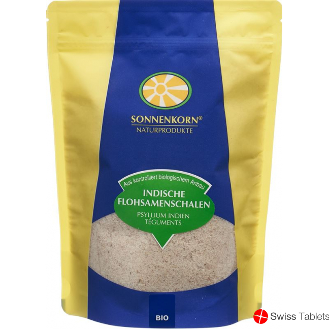 Sonnenkorn Indische Flohsamenschalen Bio 99% 220g buy online