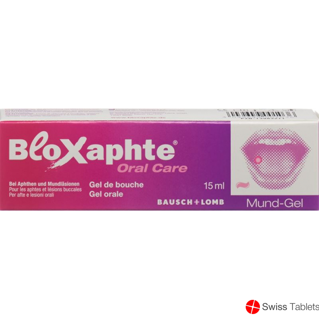 Bloxaphte Oral Care Mund-Gel Tube 15ml buy online