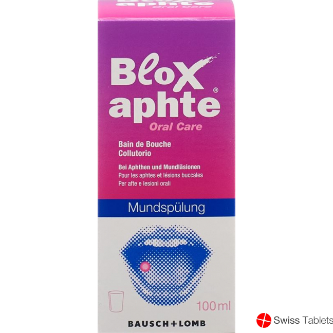 Bloxaphte Oral Care Mundspülung Flasche 100ml buy online
