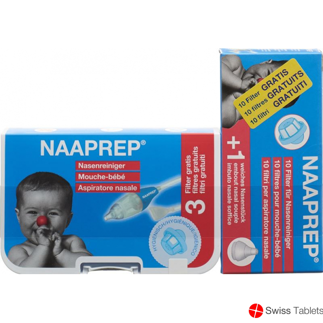 Naaprep Combipack 1 nose cleaner & 10 filters buy online