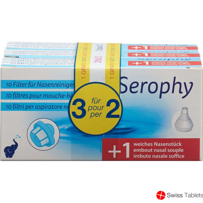 Serophy Trio filter for nose cleaner 3 for 2 buy online