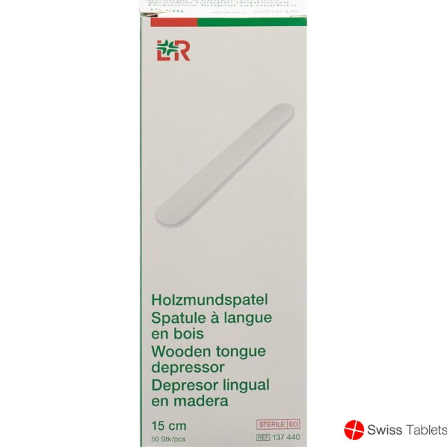 L&r Zungenspatel Holz Einzeln Steril Beutel 50 Stück buy online