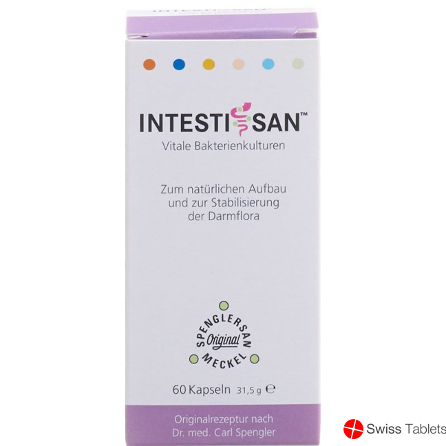 Intestisan Kapseln Flasche 60 Stück buy online