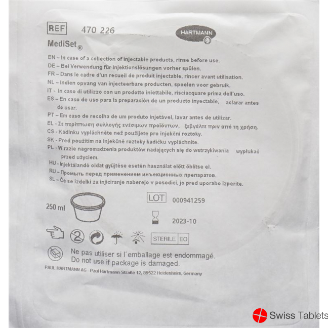 Mediset cup 250ml buy online