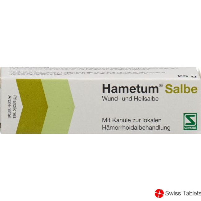 Hametum Salbe mit Kanüle (neu) Tube 25g buy online
