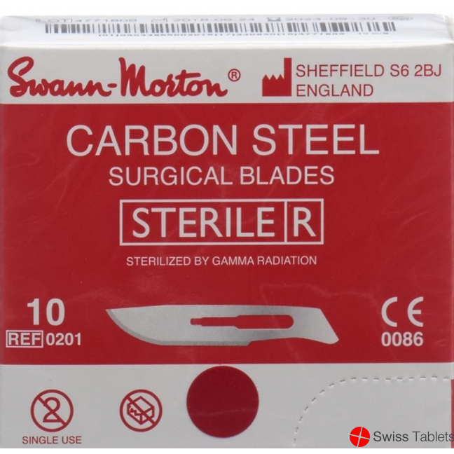 Swann-morton Skalpellkling Fig.10 Steril 100 Stück buy online