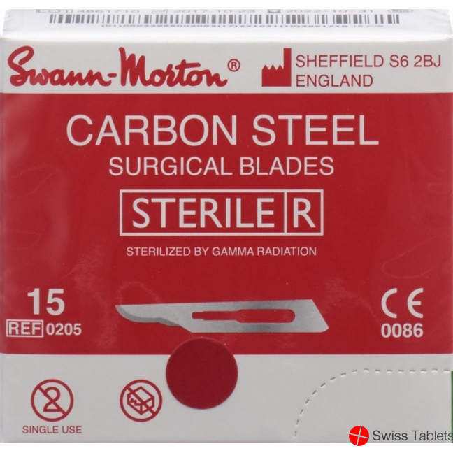 Swann-morton Skalpellkling Fig.15 Steril 100 Stück buy online