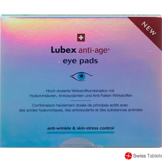 Lubex Anti-Age Eye Pads 8 Stück buy online