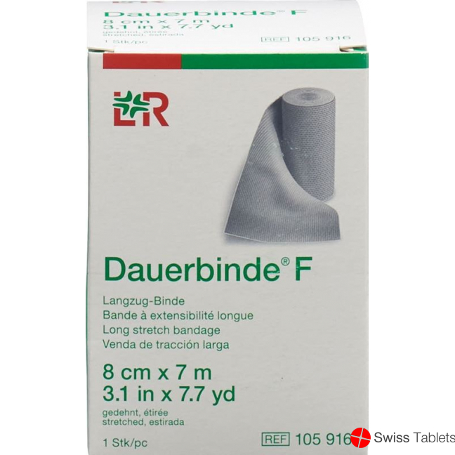 L&r Dauerbinde F 8cmx7m buy online