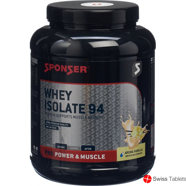 Sponser Whey Isolate 94 Vanilla can 850g buy online