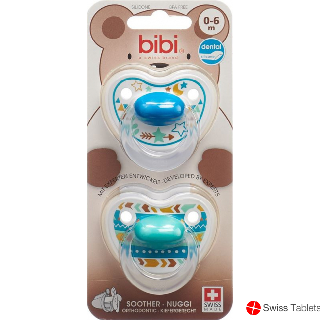 Bibi Nuggi Dental Happiness 0-6 Ring Trends Duo Main buy online