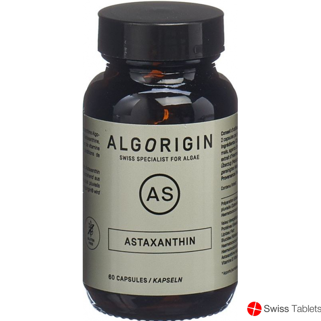 Algorigin Astaxanthin Kapseln Flasche 60 Stück buy online