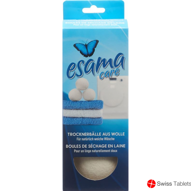 Esama Trocknerbaelle Aus Wolle 3 Stück buy online