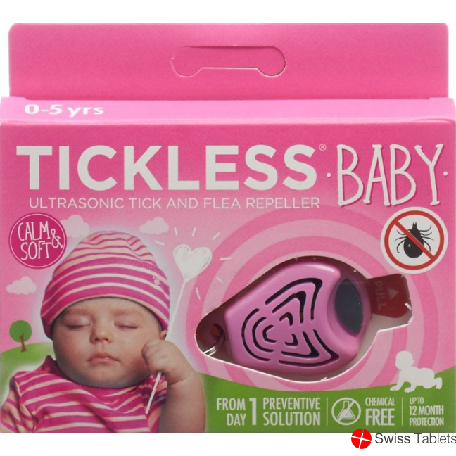 Tickless Baby Tick Repellent Pink buy online