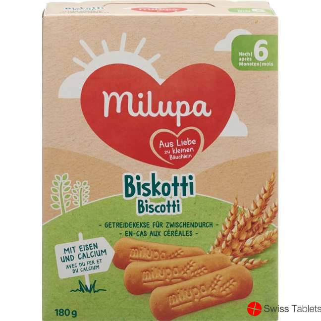 Milupa Biskotti from the 6. month 180g buy online