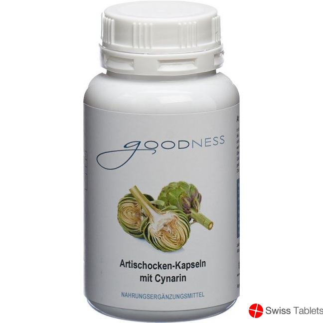Goodness Artischocken Kapseln 500mg Cynarin 120 Stück buy online