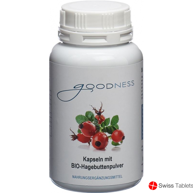 Goodness Bio-Hagebuttenpulver Kapseln 600mg 150 Stück buy online