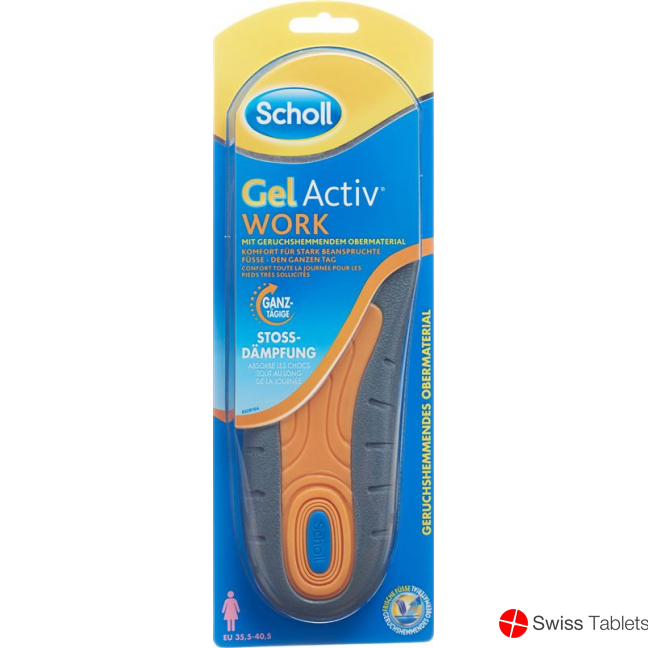 Scholl Gelactiv sole 35.5-40.5 Work W 1 pair buy online