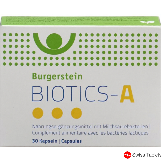 Burgerstein Biotics-A capsules 30 pieces buy online