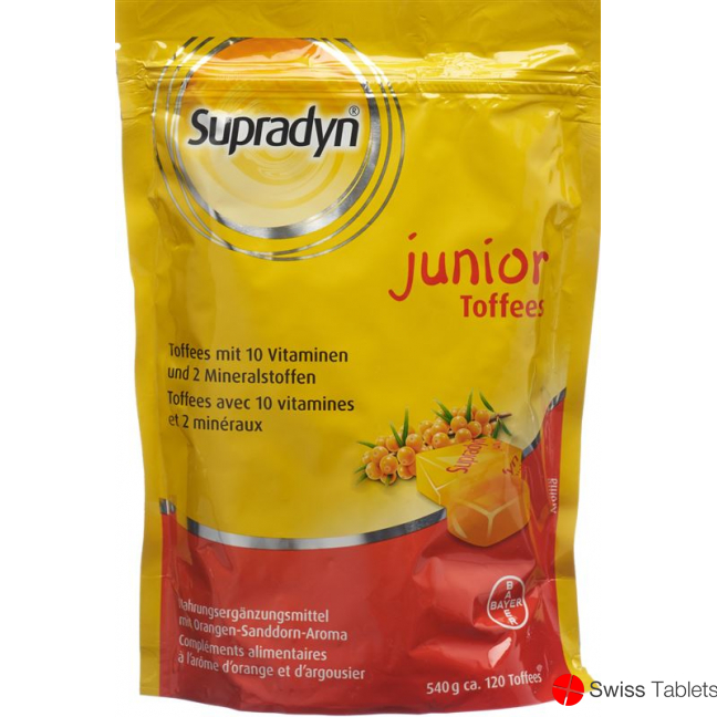 Supradyn Junior toffees bag 120 pieces buy online