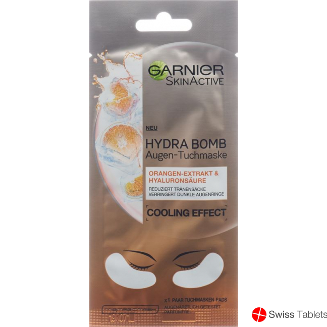Garnier Skinactive Eye Tissue Mask Orange 6g buy online