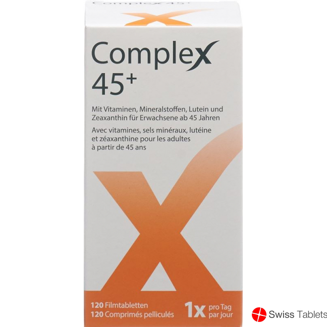 Complex 45+ Filmtablet tin 120 pieces buy online