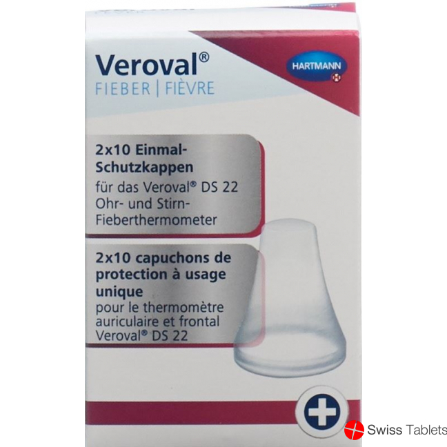 Veroval Einmal Schutzkappen 20 Stück buy online