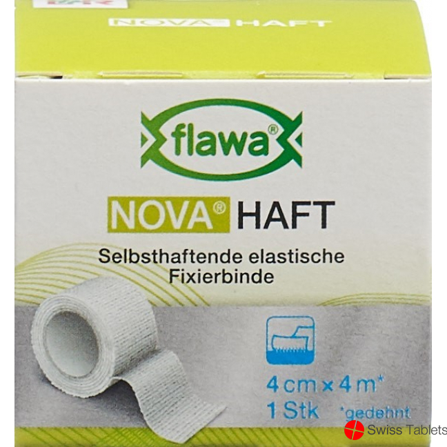 Flawa Nova Haft Cohesive Gauze Bandage 4cmx4m buy online