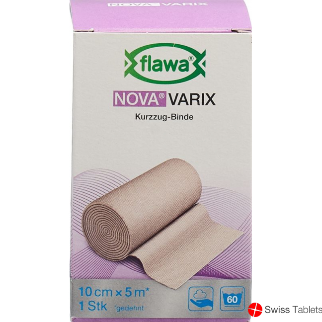 Flawa Nova Varix short stretch bandage 10cmx5m buy online