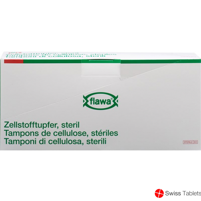 Flawa Zellstofftupfer 4x5cm Steril 70x 2 Stück buy online