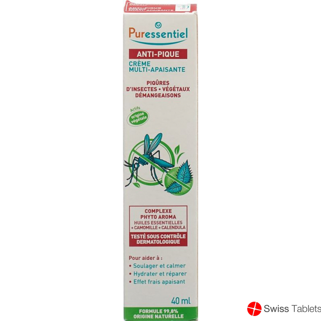 Puressentiel Anti Sting Soothing Cream Tube 40ml buy online