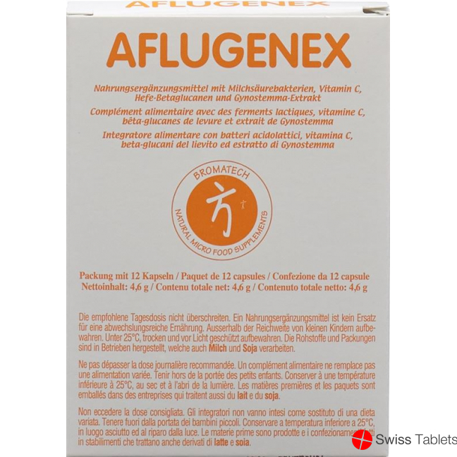 Bromatech Aflugenex Kapseln Blister 12 Stück buy online