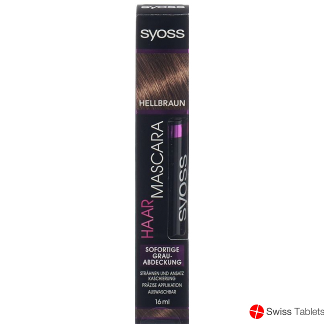 Syoss Haar Mascara Hellbraun 16ml buy online