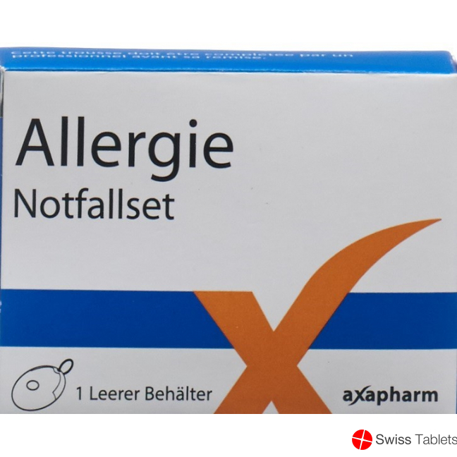 Axapharm allergy emergency set, empty buy online