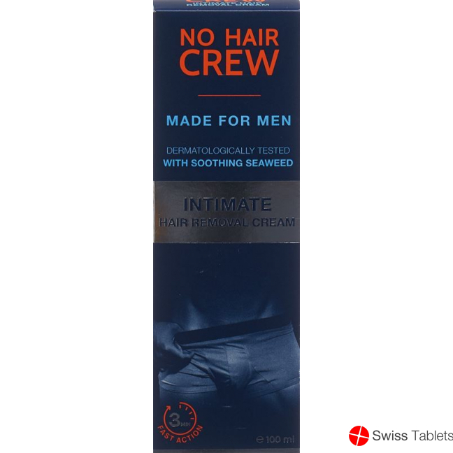 No Hair Crew Enthaarungscreme Intim Männer 100ml buy online