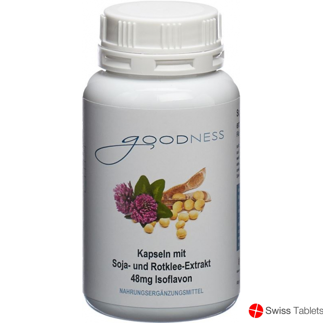 Goodness Soja-rotklee-isaflavon Kapseln 440mg 90 Stück buy online