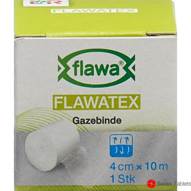 Flawa Flawatex gauze bandage inelastic 4cmx10m