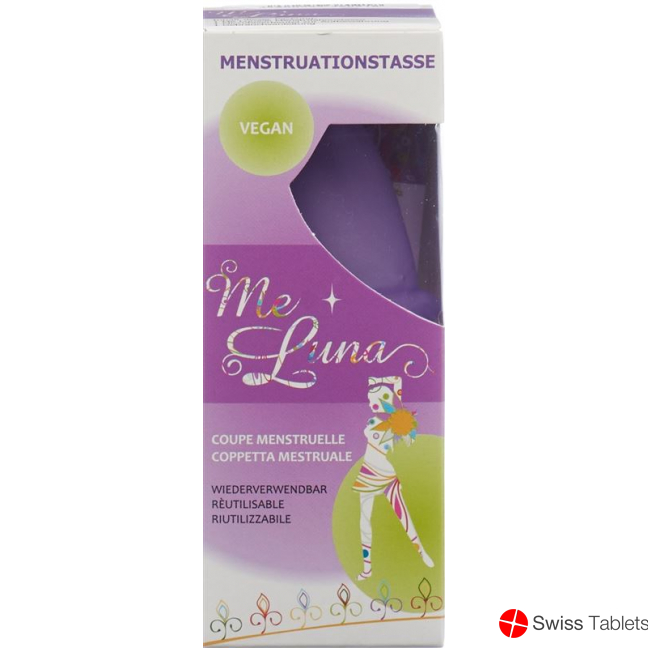 Me Luna menstrual cup Classic L ball purple buy online