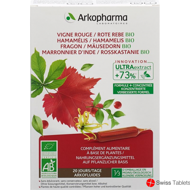 Arkofluide Ro Reb Ham Maeu Ross Trinkampullen Bio 20 Stück buy online