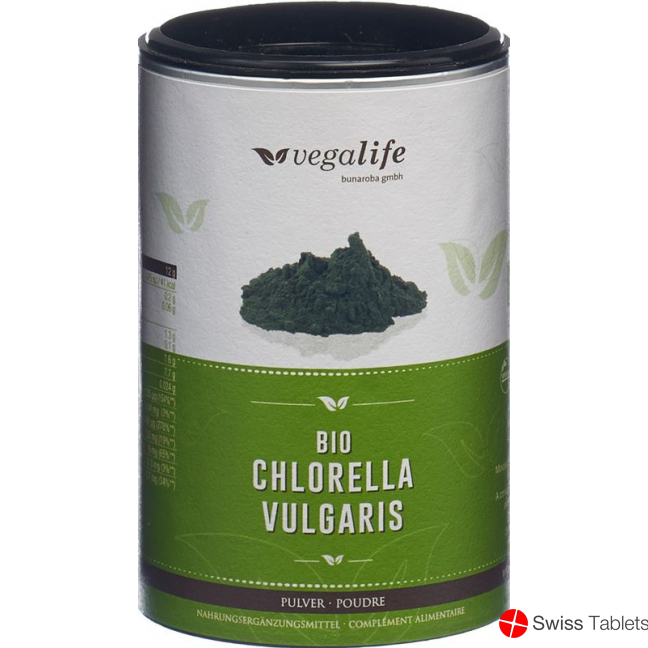 Vegalife Chlorella Pulver Dose 175g buy online