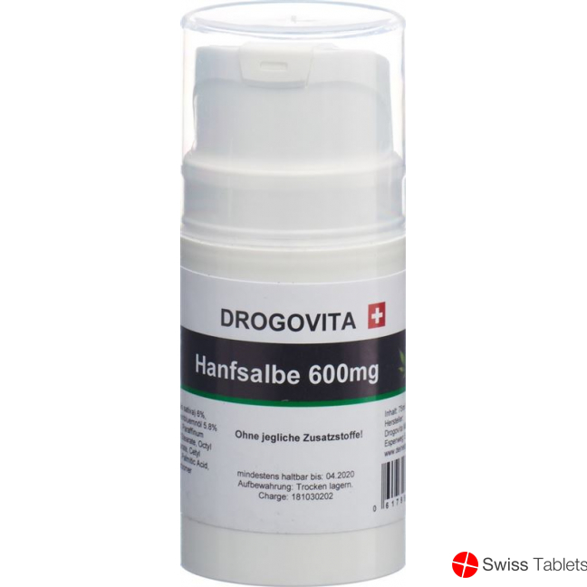 Drogovita Hanfsalbe 600mg 75ml buy online